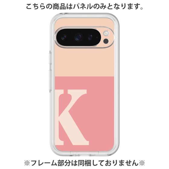 Premium Panel［ Original - initial two tone - K pink ］