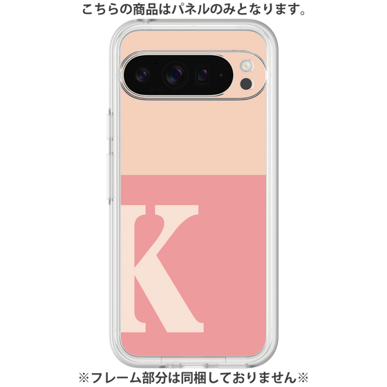Premium Panel［ Original - initial two tone - K pink ］