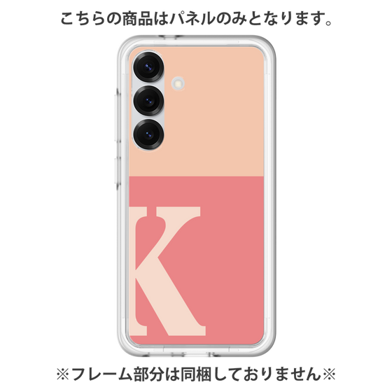 Premium Panel［ Original - initial two tone - K pink ］