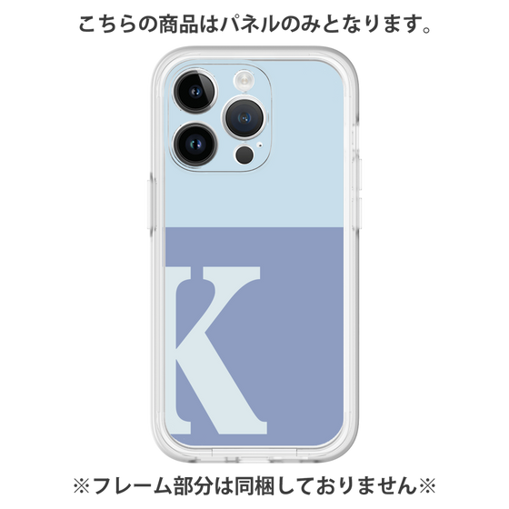 Premium Panel［ Original - initial two tone - K blue ］