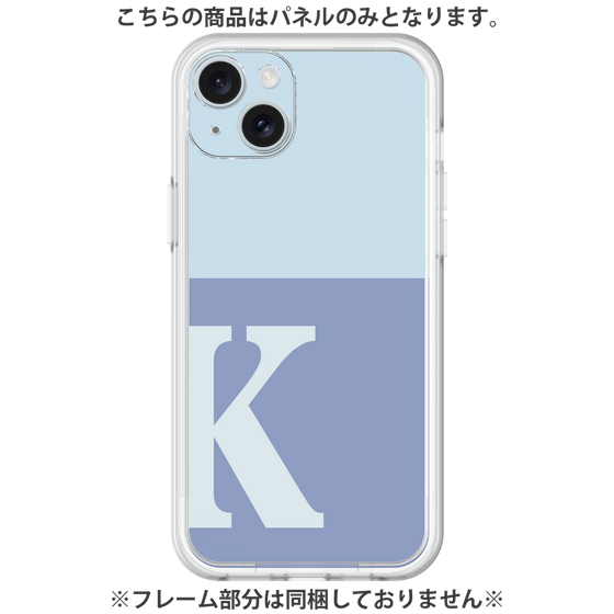Premium Panel［ Original - initial two tone - K blue ］