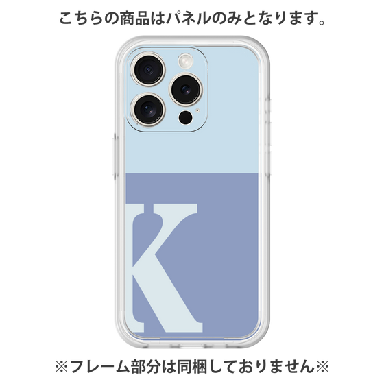 Premium Panel［ Original - initial two tone - K blue ］