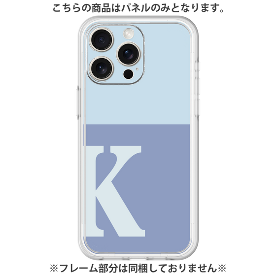 Premium Panel［ Original - initial two tone - K blue ］