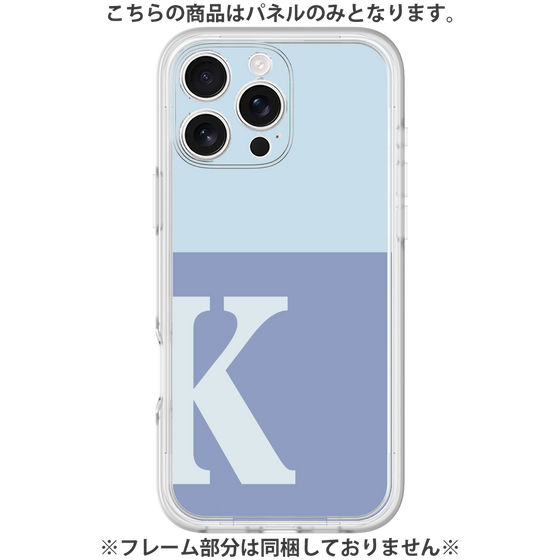 Premium Panel［ Original - initial two tone - K blue ］