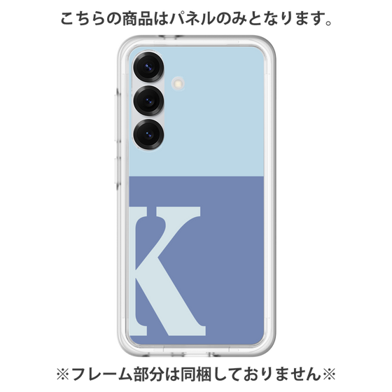 Premium Panel［ Original - initial two tone - K blue ］