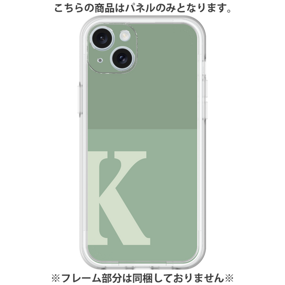 Premium Panel［ Original - initial two tone - K green ］