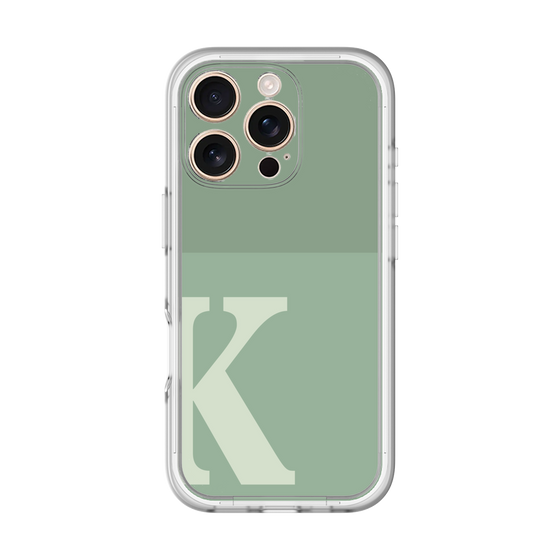 Premium Panel［ Original - initial two tone - K green ］