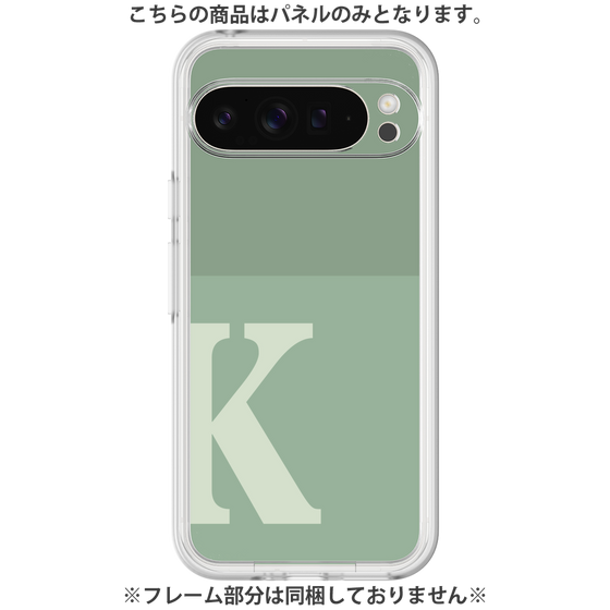Premium Panel［ Original - initial two tone - K green ］