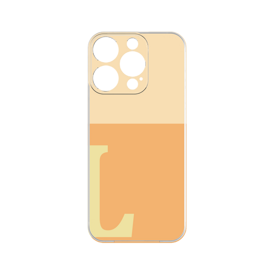 Premium Panel［ Original - initial two tone - L orange ］