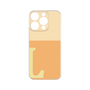 Premium Panel［ Original - initial two tone - L orange ］
