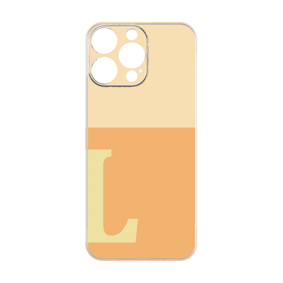 Premium Panel［ Original - initial two tone - L orange ］