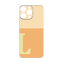 Premium Panel［ Original - initial two tone - L orange ］