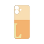 Premium Panel［ Original - initial two tone - L orange ］