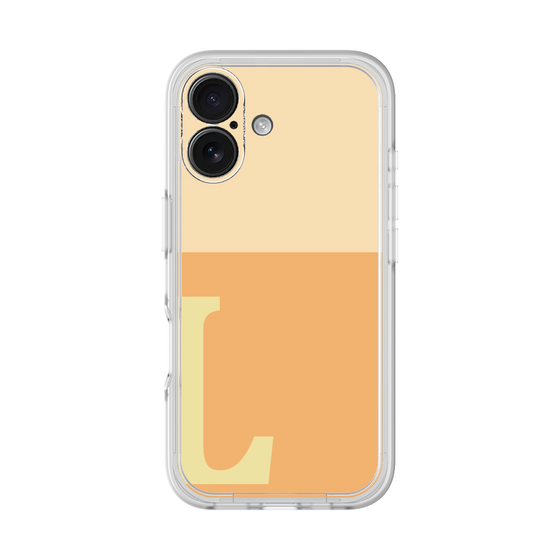 Premium Panel［ Original - initial two tone - L orange ］