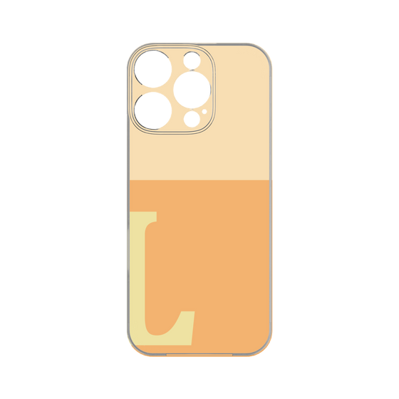 Premium Panel［ Original - initial two tone - L orange ］