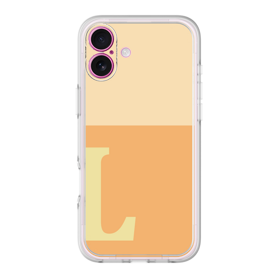 Premium Panel［ Original - initial two tone - L orange ］