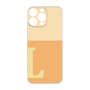 Premium Panel［ Original - initial two tone - L orange ］