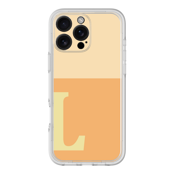 Premium Panel［ Original - initial two tone - L orange ］