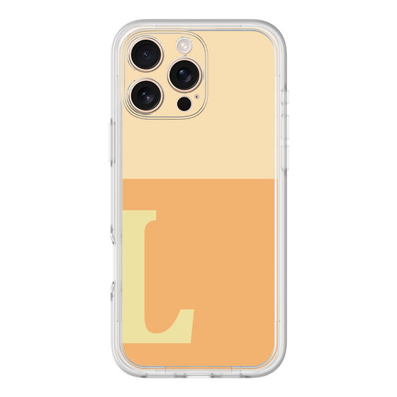 Premium Panel［ Original - initial two tone - L orange ］