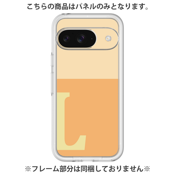 Premium Panel［ Original - initial two tone - L orange ］
