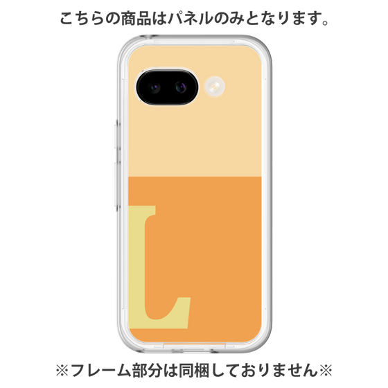 Premium Panel［ Original - initial two tone - L orange ］