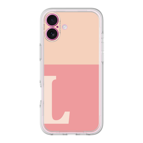 Premium Panel［ Original - initial two tone - L pink ］
