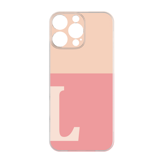 Premium Panel［ Original - initial two tone - L pink ］