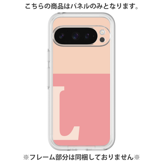Premium Panel［ Original - initial two tone - L pink ］