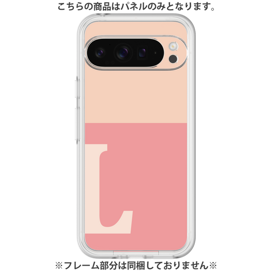 Premium Panel［ Original - initial two tone - L pink ］
