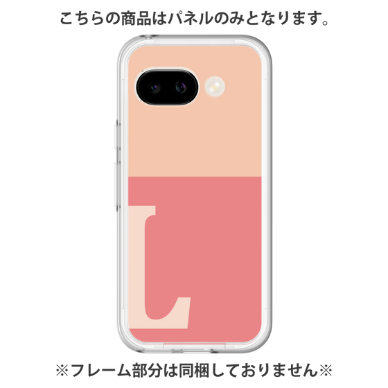 Premium Panel［ Original - initial two tone - L pink ］