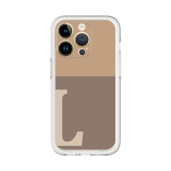 Premium Panel［ Original - initial two tone - L brown ］
