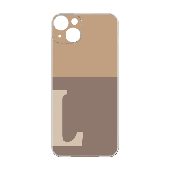 Premium Panel［ Original - initial two tone - L brown ］