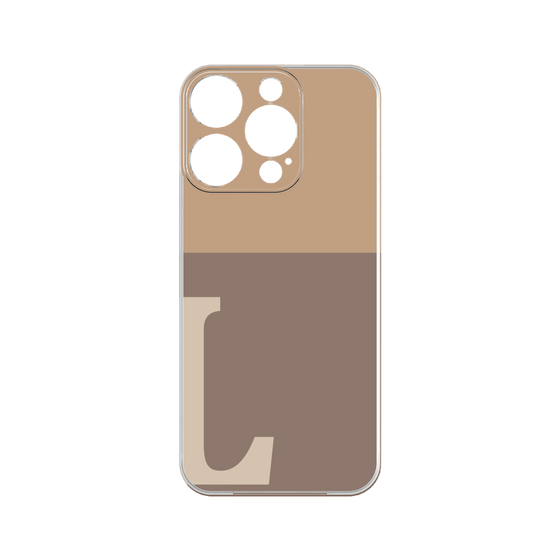 Premium Panel［ Original - initial two tone - L brown ］