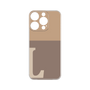 Premium Panel［ Original - initial two tone - L brown ］