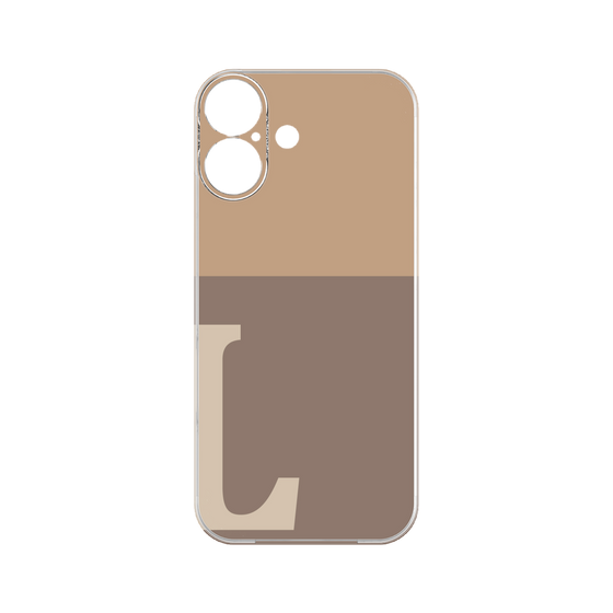 Premium Panel［ Original - initial two tone - L brown ］