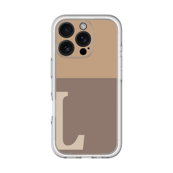 Premium Panel［ Original - initial two tone - L brown ］