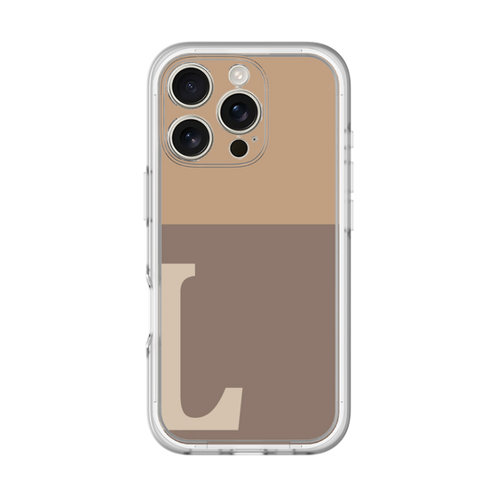 Premium Panel［ Original - initial two tone - L brown ］