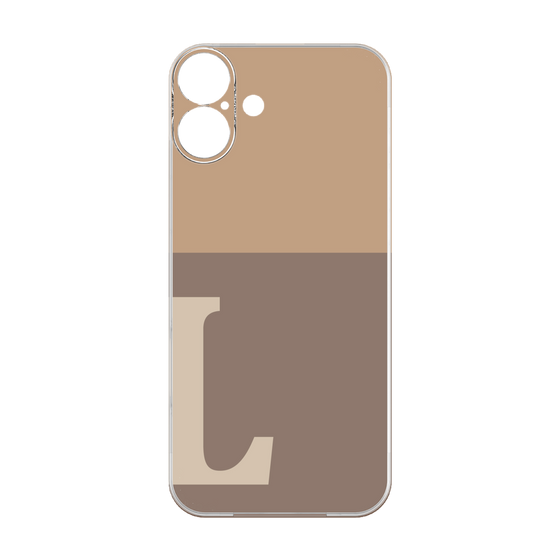 Premium Panel［ Original - initial two tone - L brown ］