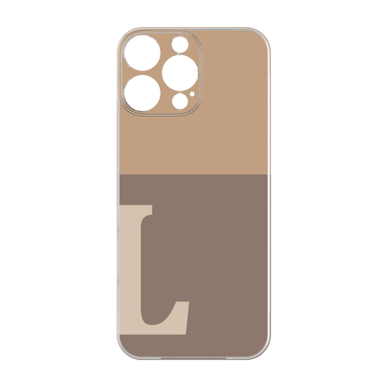 Premium Panel［ Original - initial two tone - L brown ］