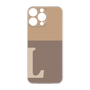 Premium Panel［ Original - initial two tone - L brown ］