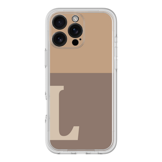 Premium Panel［ Original - initial two tone - L brown ］