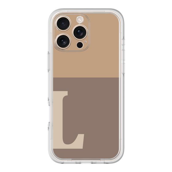 Premium Panel［ Original - initial two tone - L brown ］