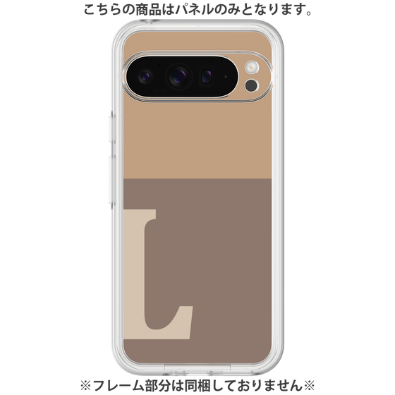 Premium Panel［ Original - initial two tone - L brown ］