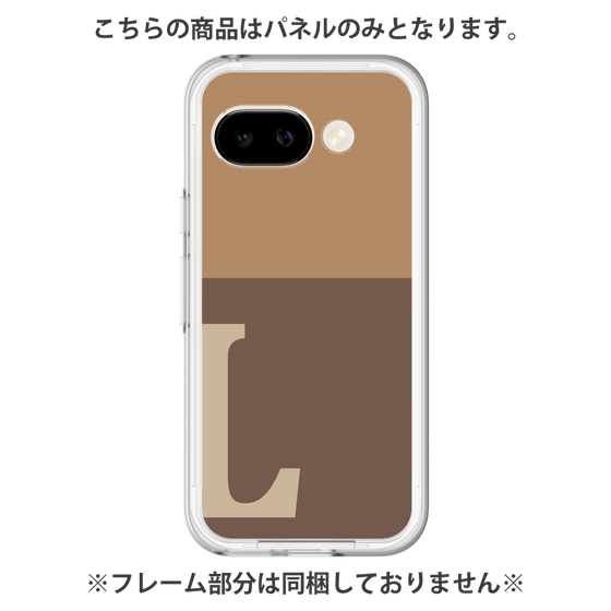 Premium Panel［ Original - initial two tone - L brown ］