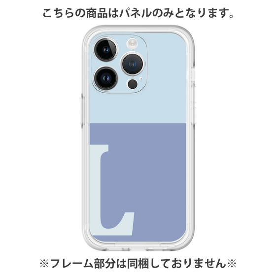 Premium Panel［ Original - initial two tone - L blue ］