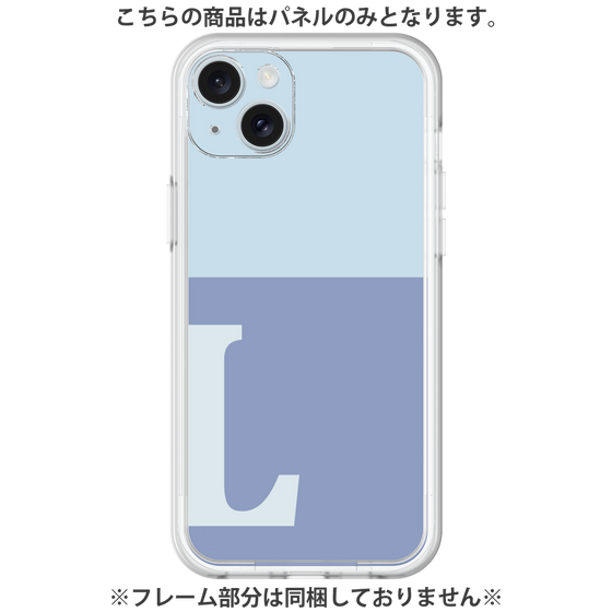 Premium Panel［ Original - initial two tone - L blue ］