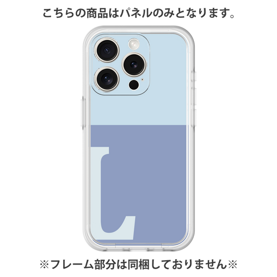 Premium Panel［ Original - initial two tone - L blue ］