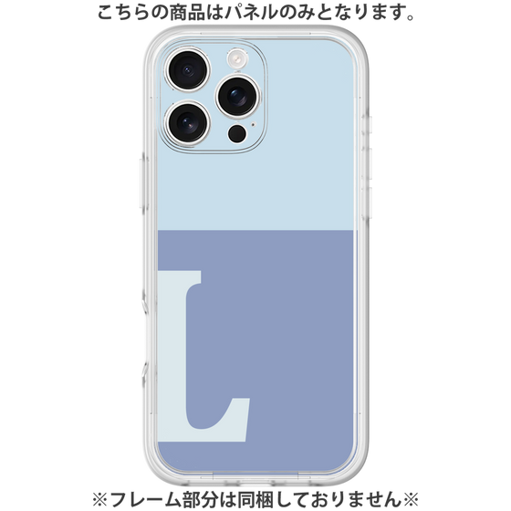 Premium Panel［ Original - initial two tone - L blue ］