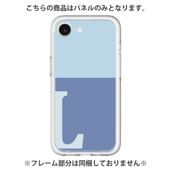 Premium Panel［ Original - initial two tone - L blue ］