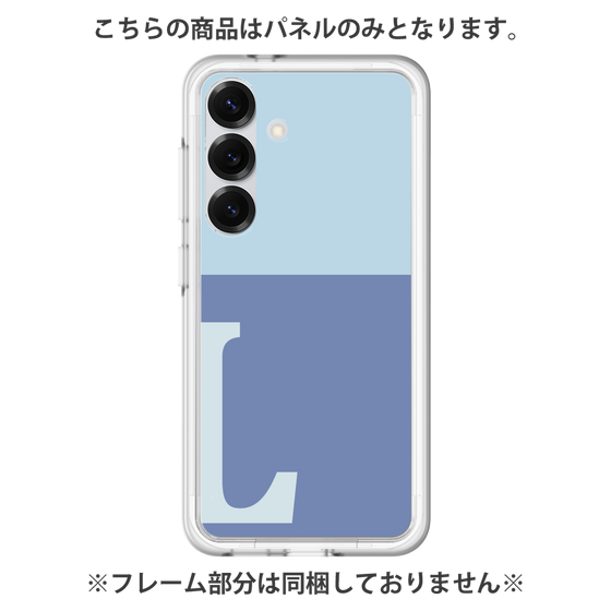 Premium Panel［ Original - initial two tone - L blue ］
